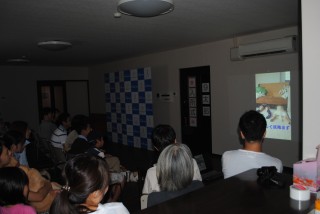 上映会の様子です。